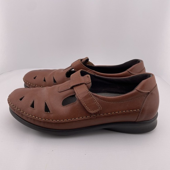 SAS Women's Roamer Slip-on Shoes‎ Size 8.5 M Brown Comfort Mary Jane - Picture 4 of 10